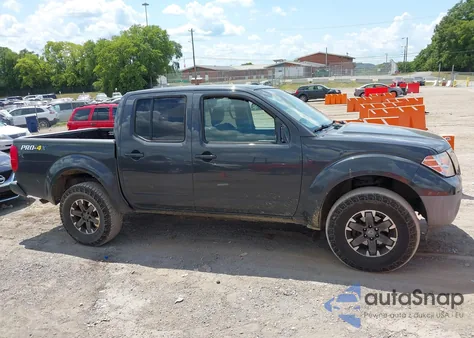 2015 Nissan Frontier Pro-4X z USA, uszkodzony, nr VIN 1N6AD0EV5FN706953